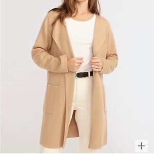 J Crew Juliette S open cardigan Sz XS cotton/wool/polyester blend